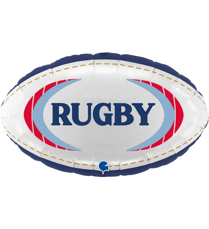 20" Grabo Rugby Ball Foil Balloon
