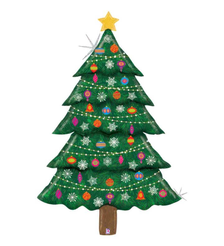 44" Betallic Special Delivery Chirstmas Tree