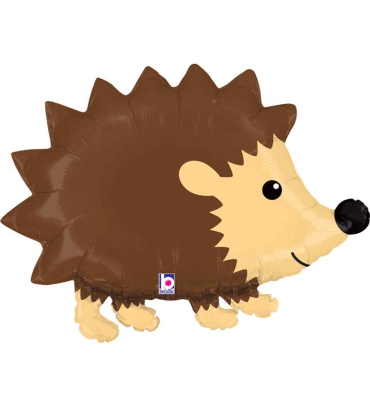 30" Woodland Hedgehog Foil Balloon