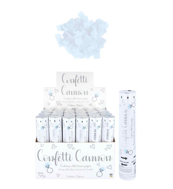 Confetti Shooter White Paper 50cm