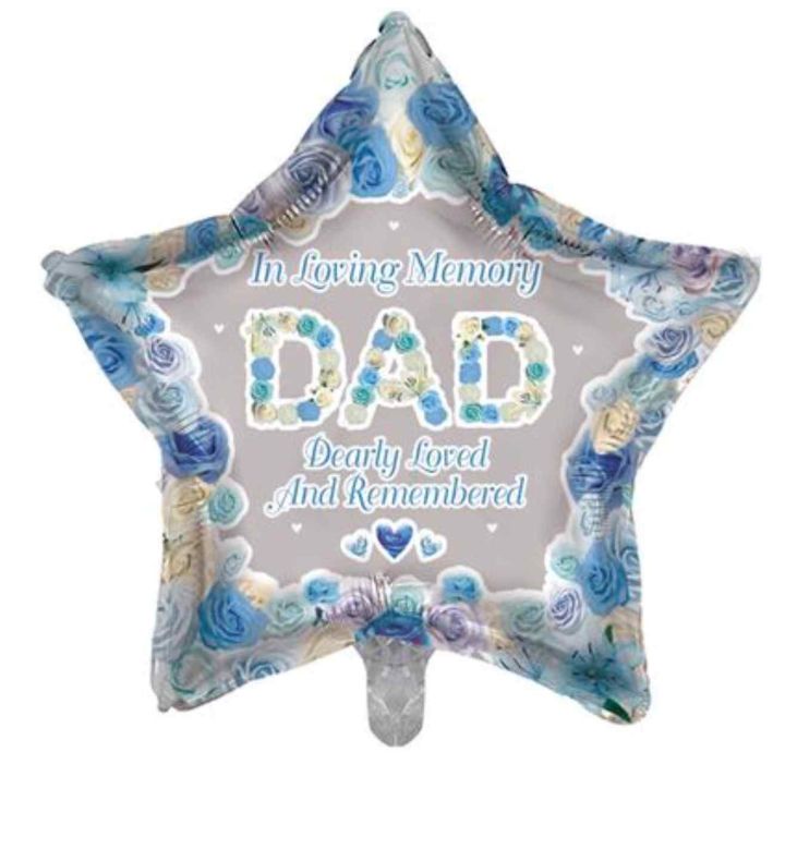 In Loving Memory - Dad 19" Star