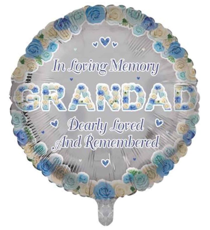 In Loving Memory - Grandad 18" Round