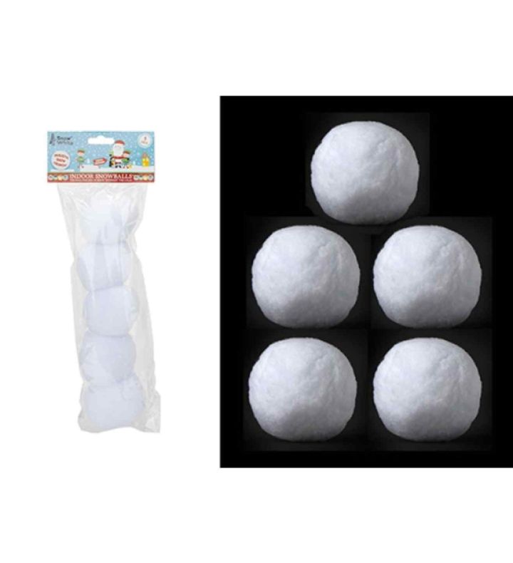 Indoor Snowballs 5pcs