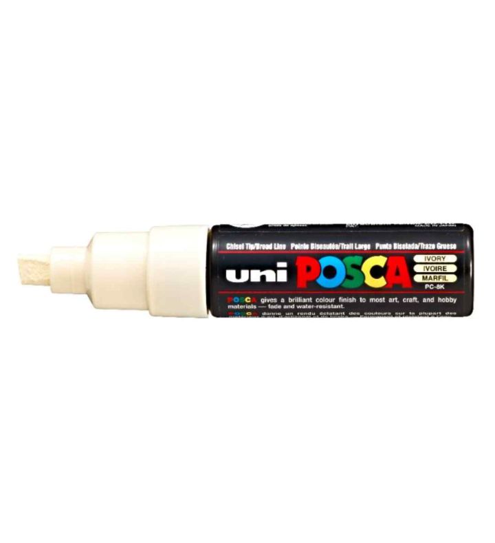 Ivory POSCA Broad Chisel Tip