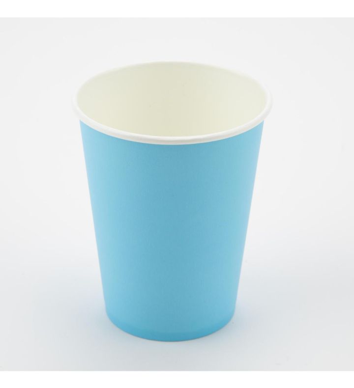 Paper Cups Light Blue Oaktree 9oz 8ct
