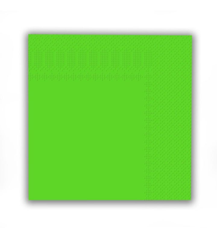 Napkins Lime Green Oaktree 13" 16ct