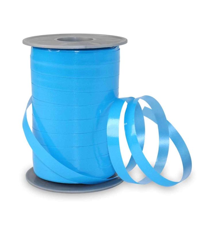 Lucky Neon Blue Ribbon 10mm x 200m