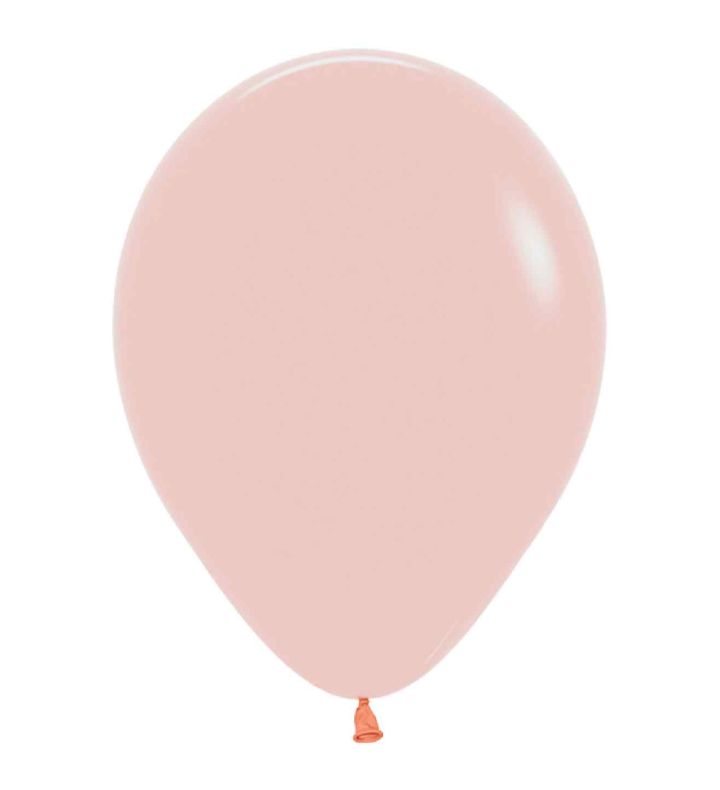 12" Sempertex Pastel Matte Melon 663 Latex Balloons 50ct