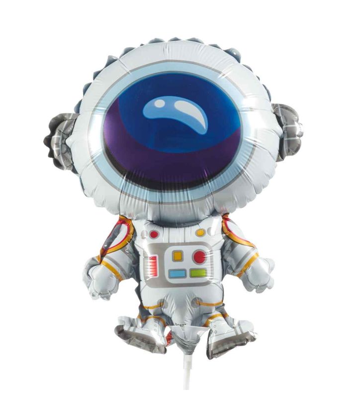 Mini Astronaut Bamboo Party Foil Balloon