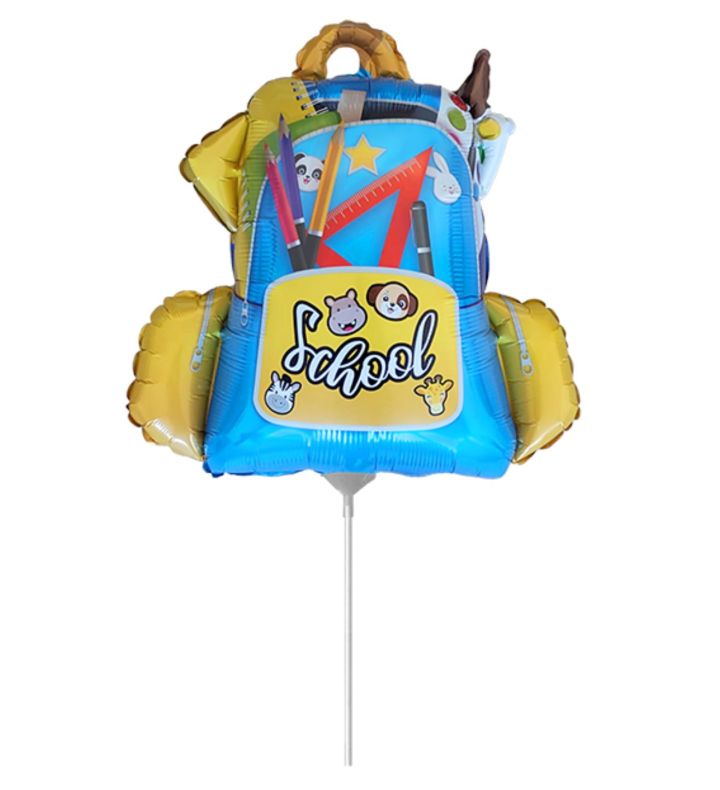 Mini Backpack Foil Balloon