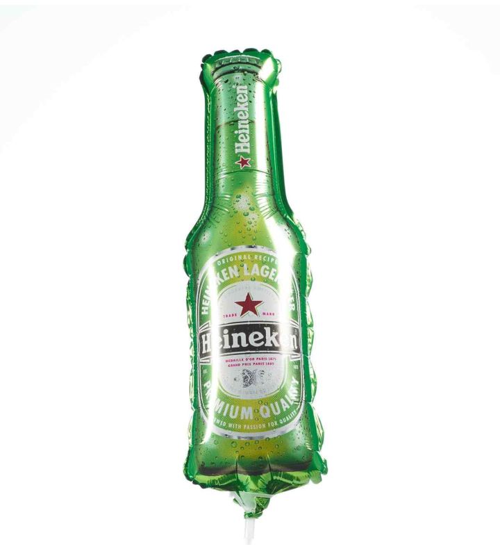 Mini Heineken Bottle Bamboo Party Foil Balloon