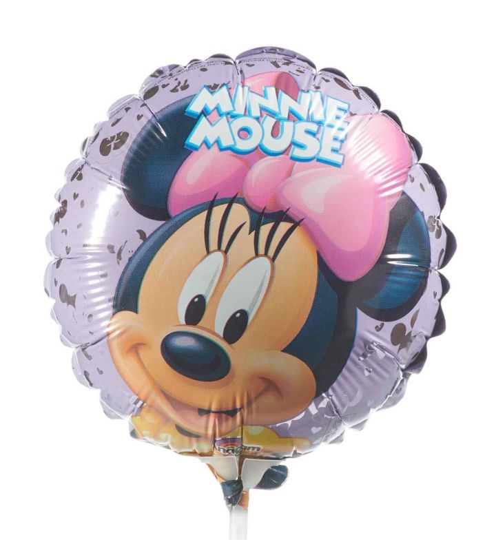 Mini Minnie Mouse Round Anagram Foil Balloon