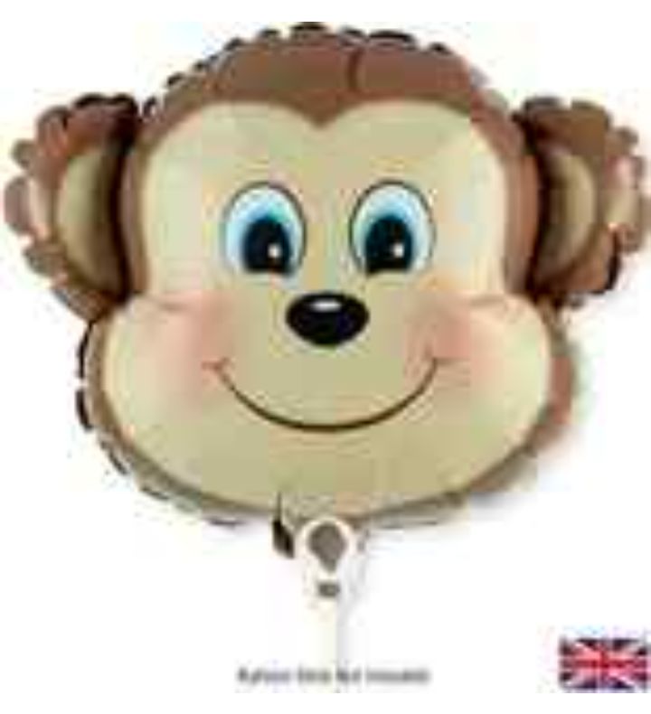 Mini Monkey Shape Foil Balloon