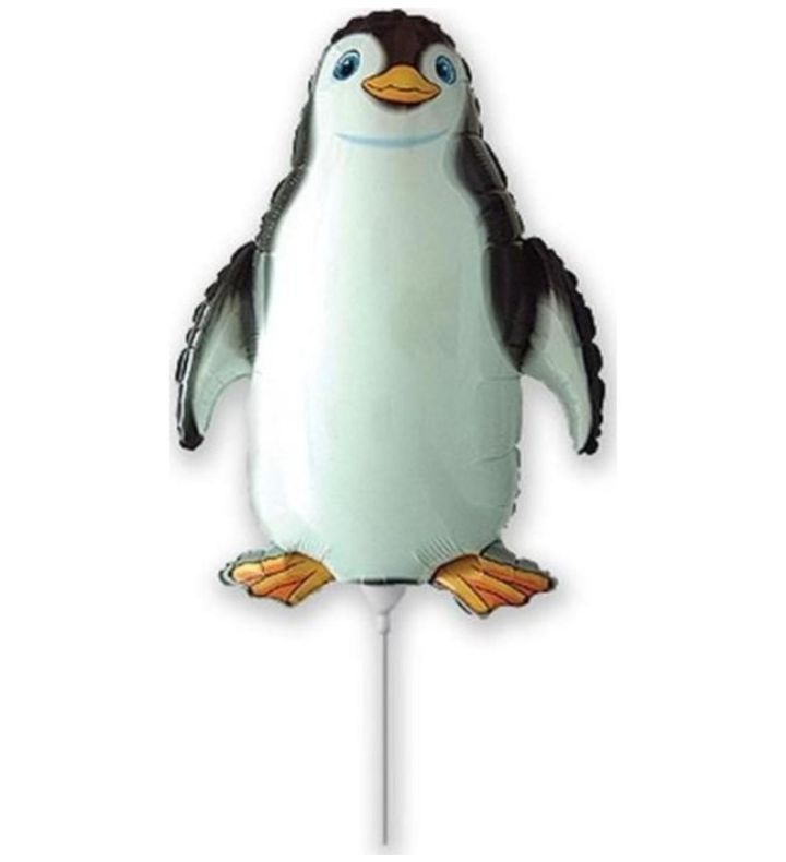 Mini Penquin Foil Balloon