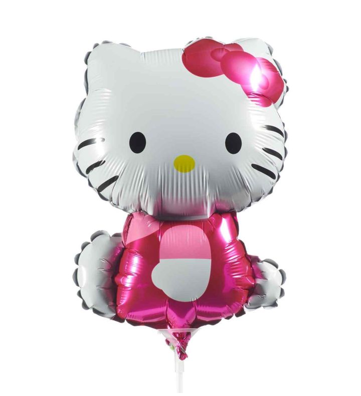 Mini Hello Kitty Full Body Bamboo Party Foil Balloon