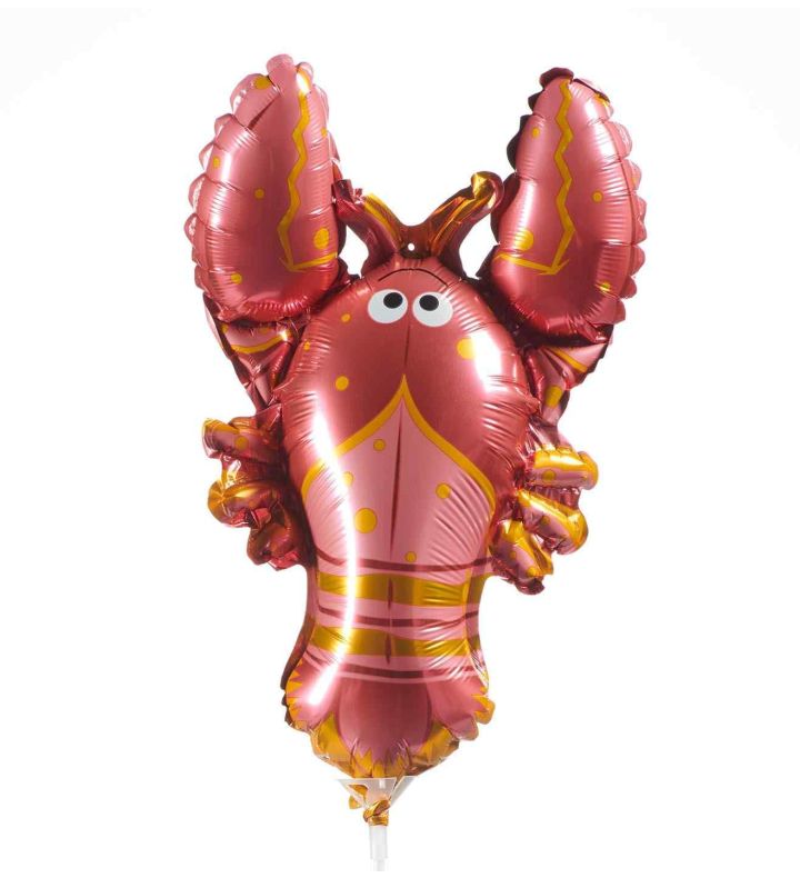 Mini Lobster Bamboo Party Foil Balloon