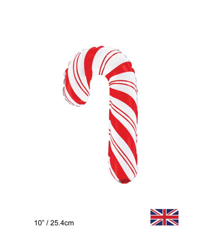 10" Oaktree Red White Candy Cane