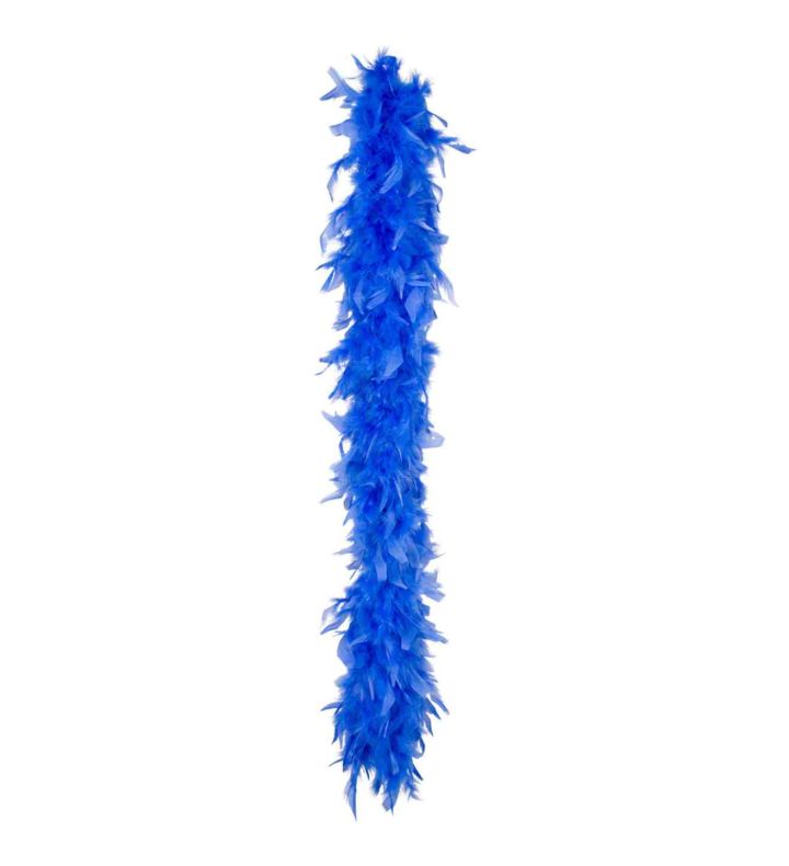 Feather Boa 50g navy Blue
