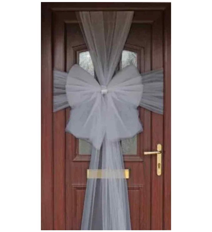 Eleganza Door Bow Silver