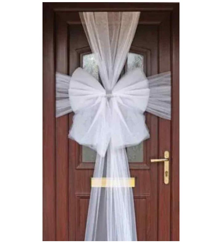 Eleganza Door Bow White