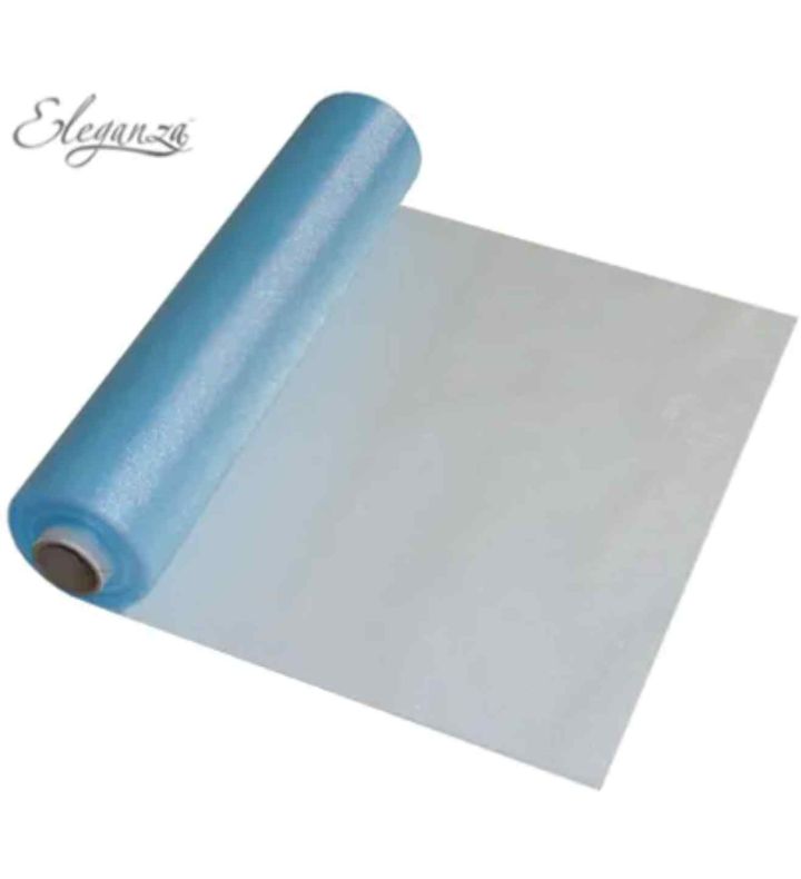 Eleganza Soft Sheer Light Blue - 29cm x 25m