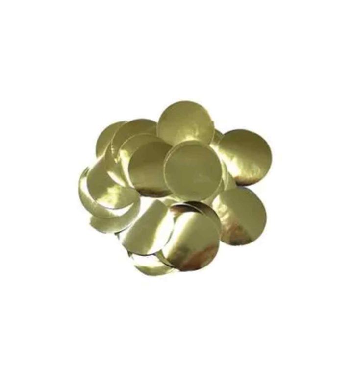 Confetti Foil Metallic Gold 10mm x 50g
