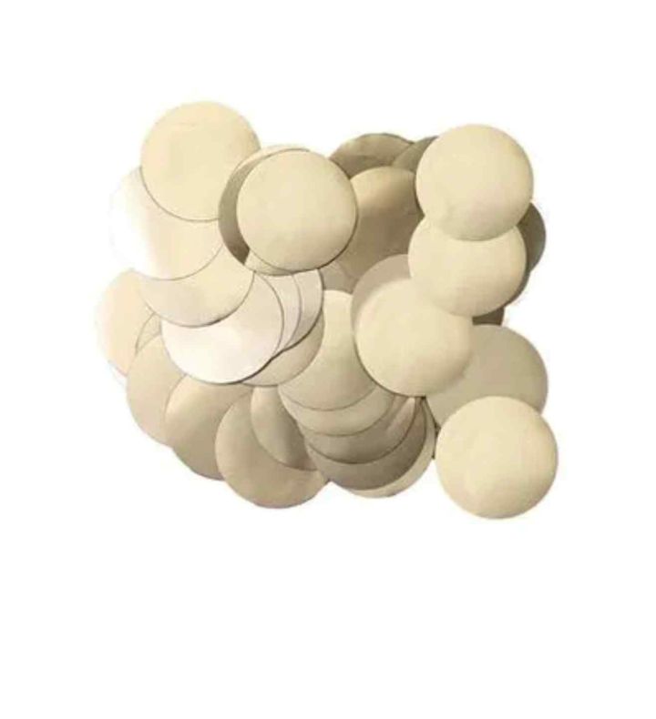 Confetti Foil Metallic Champagne 10mm x 50g
