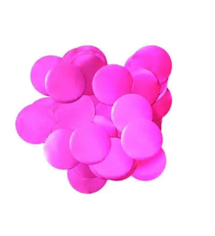 Confetti Foil Metallic Matt Fuchsia 10mm x 50g
