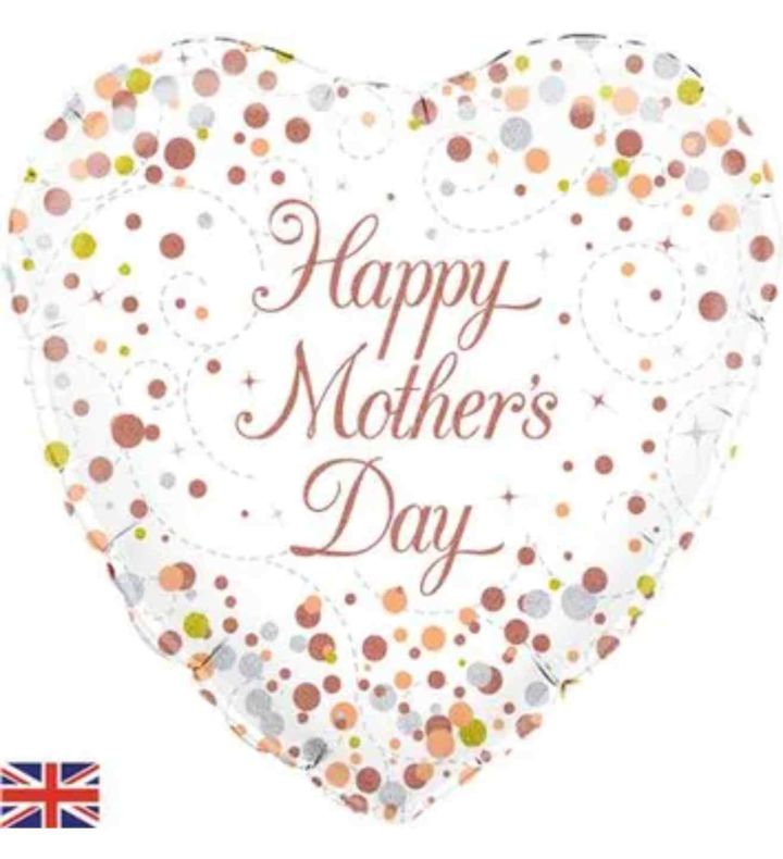 18" Oaktree Sparkling Fizz Happy mother's Day Foil Balloon