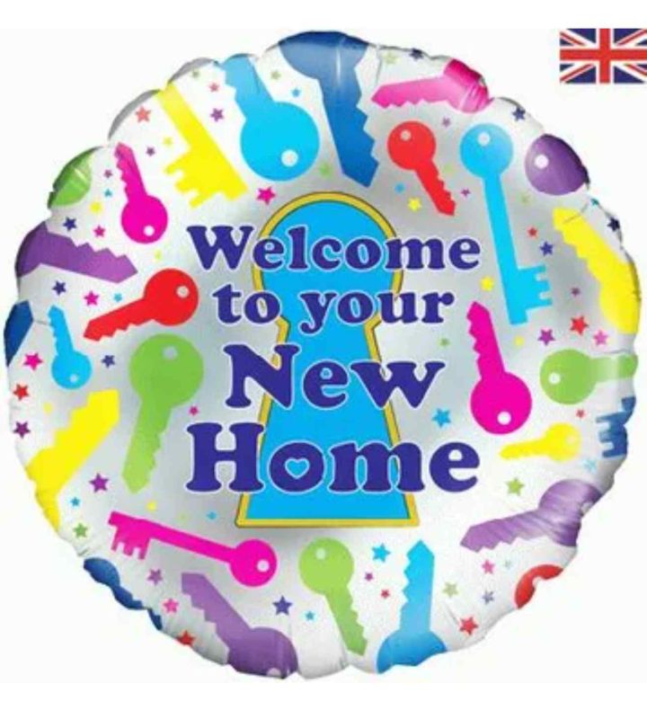 18" Oaktree Welcome To Your New Home Round
