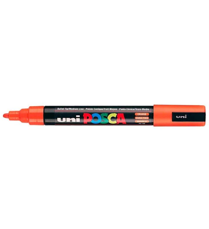 Orange POSCA Medium Bullet Tip