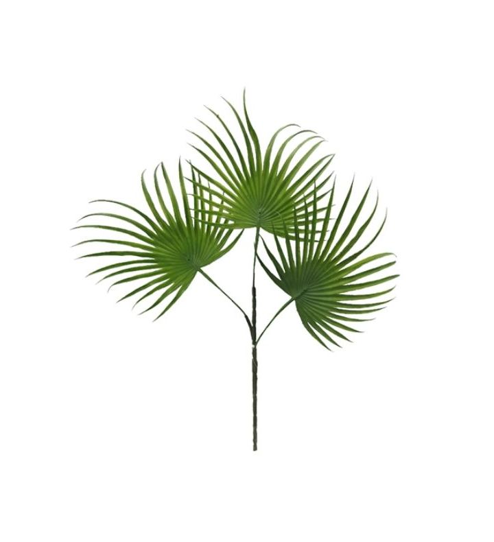 Palm Leaf Spray Dark Green 60cm
