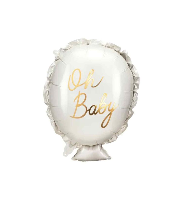 15 x 21" Party Deco Foil Balloon Oh Baby