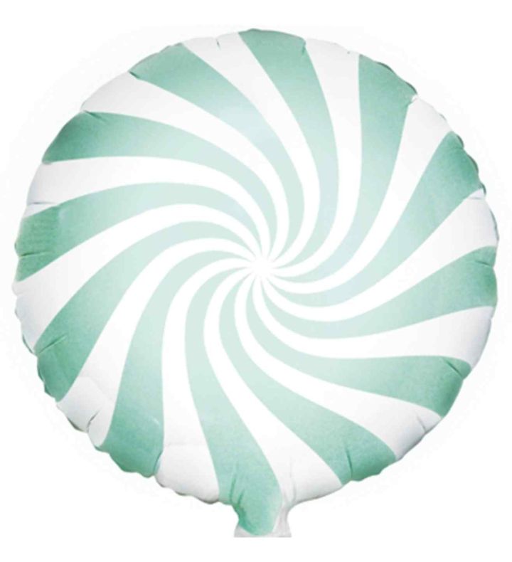Party Deco Mint Candy Foil Balloon