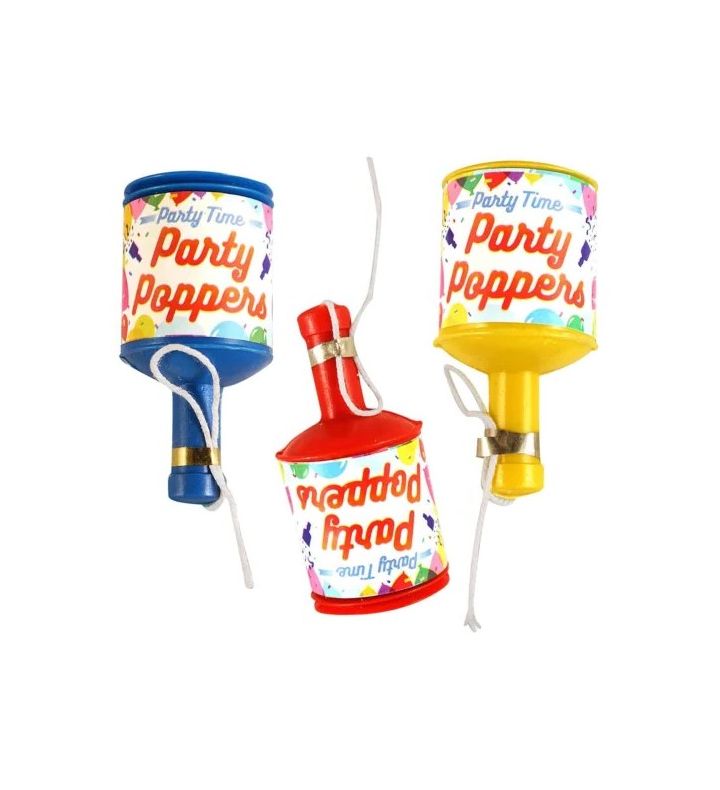 Party Poppers Pack of 20
