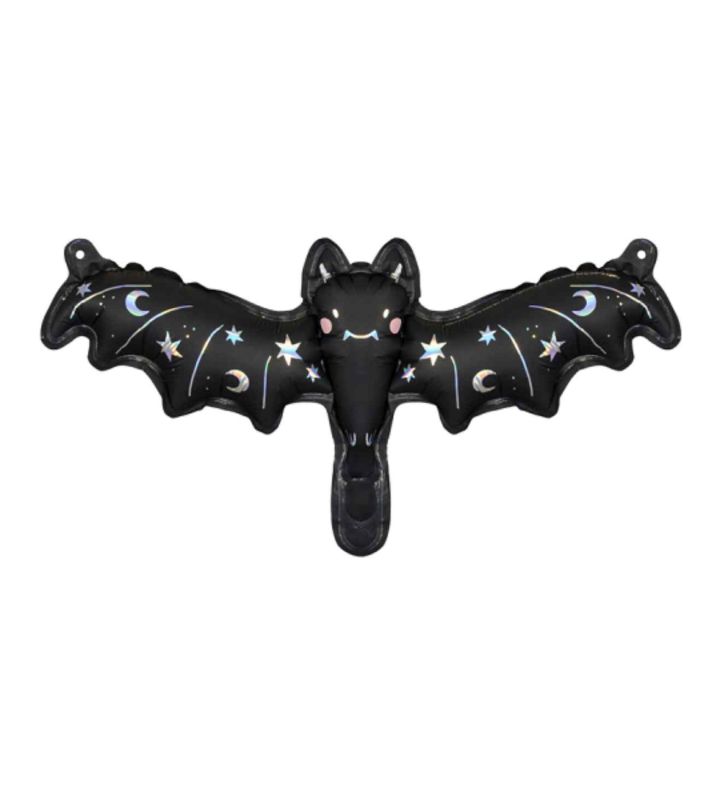 14 x 4.5" Party Deco Bat Shape Foil Balloon