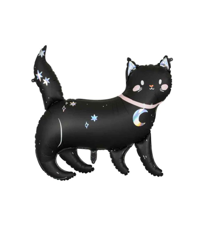 32 x 31.5" Party Deco Black Cat Shape
