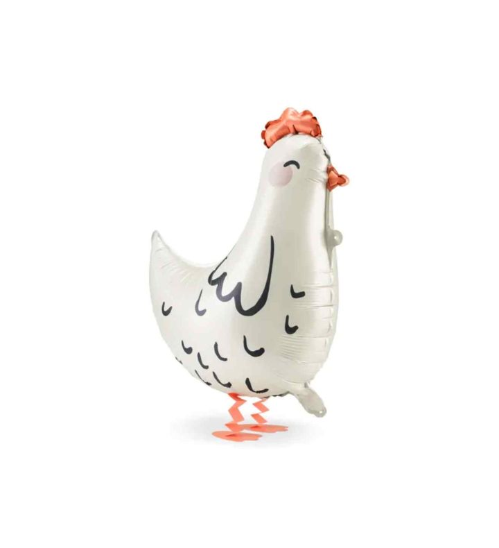 17.5" x 16.5" Foil Balloon Hen