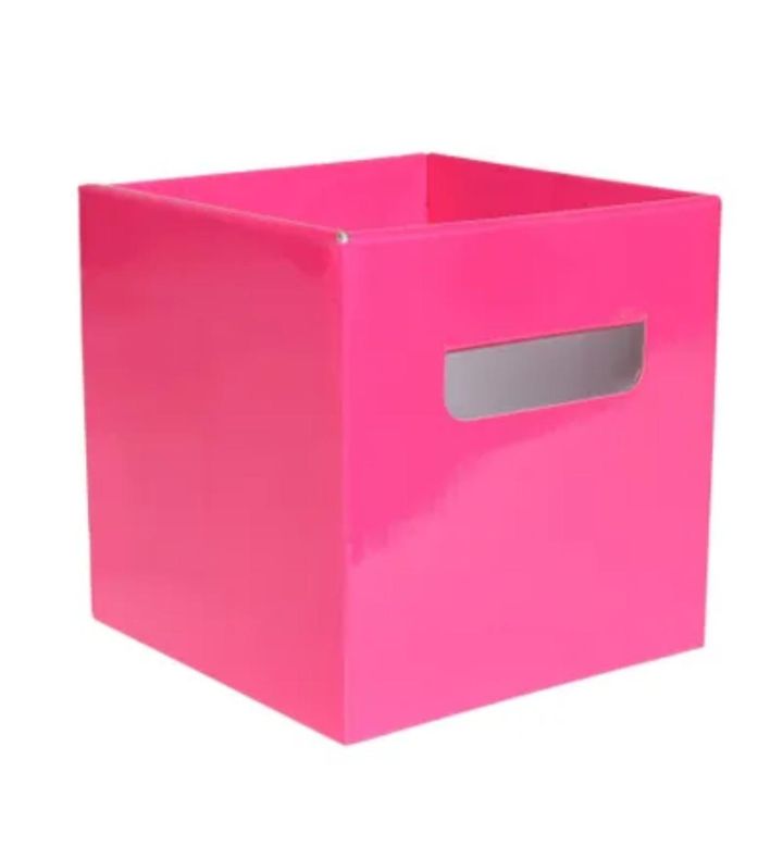 Flower Box Pearlised Hot Pink 15cm x 15cm 10pc