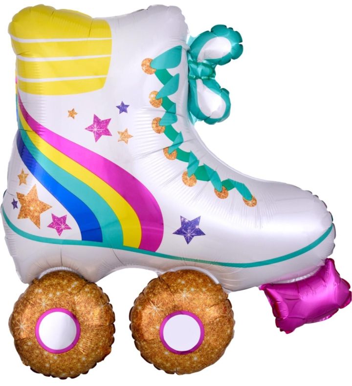 Roller Skate Supershape Foil Balloon 30" 