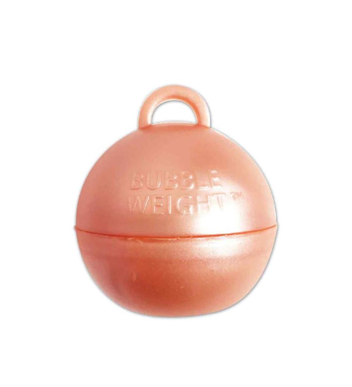 Rose Gold Bubble Weights 25ct
