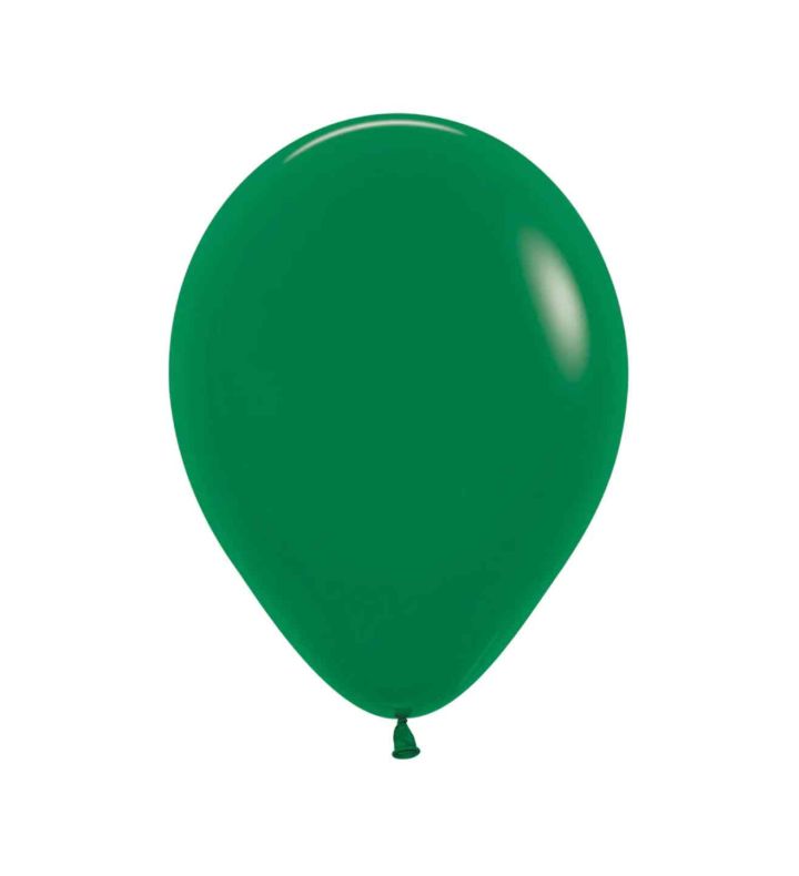 12" Sempertex Forest Green 032 Latex Balloons 50ct