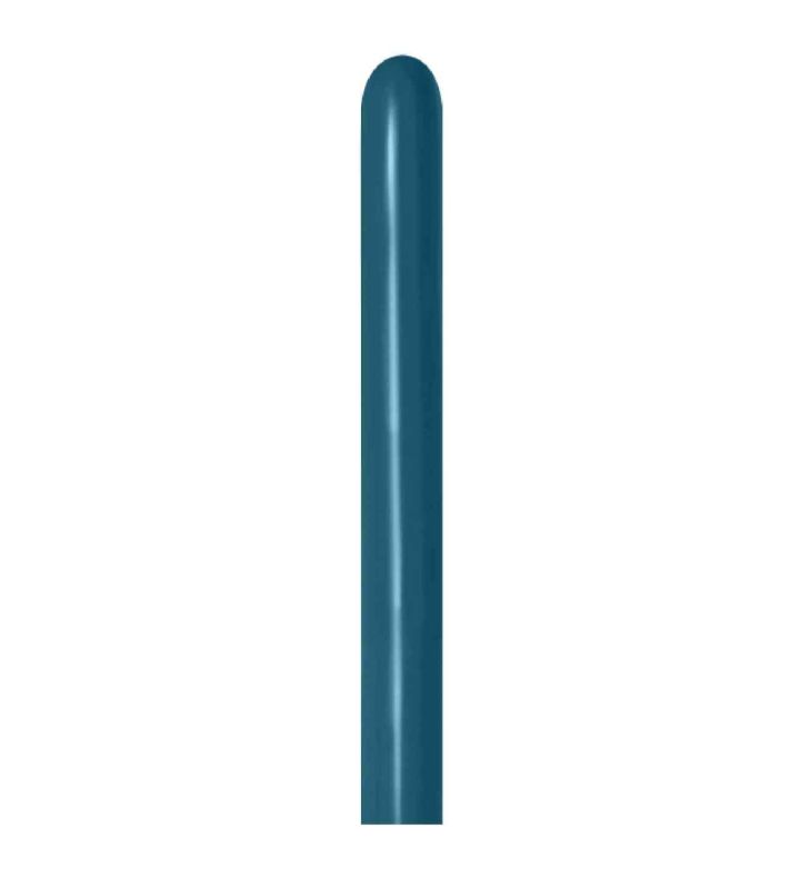 260S Sempertex Deep Teal 035 Modelling Latex Balloons 100ct