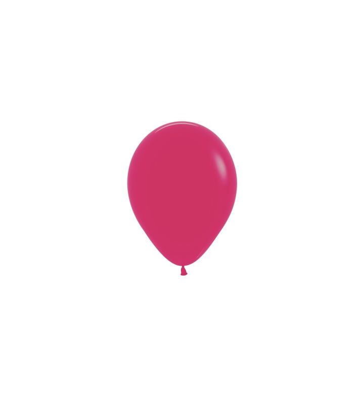 5" Sempertex Fashion Solid Raspberry 014 Latex Balloons 50ct