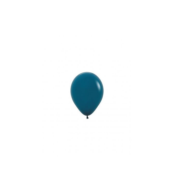 5" Sempertex Deep Teal 035 Latex Balloons