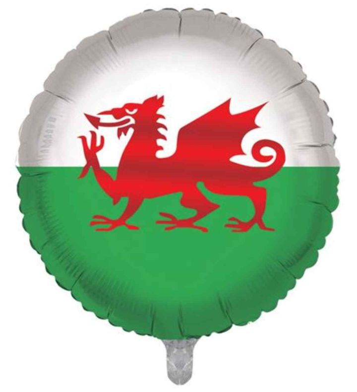 18" Wales Foil Balloon