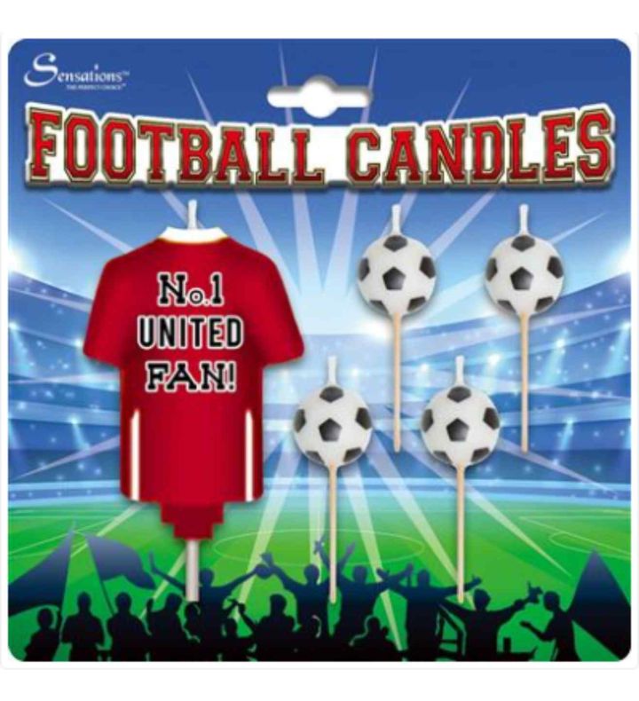 Football Candles - United