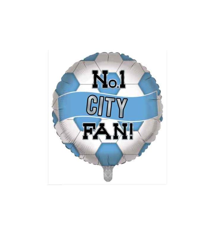 No.1 City Fan! 18" foil
