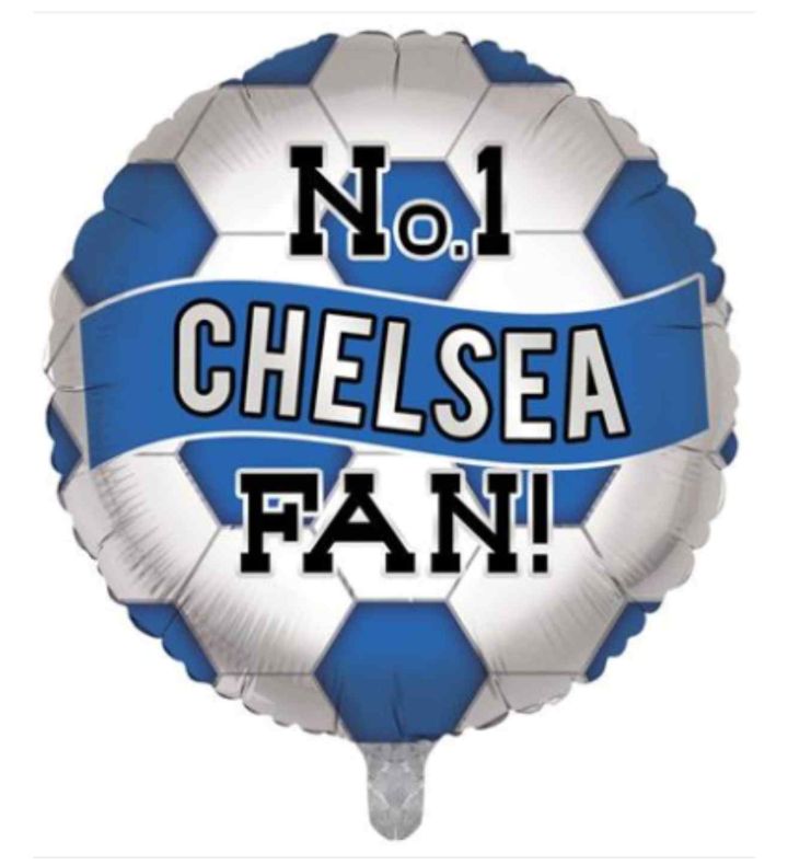 No.1 Chelsea Fan! 18" foil
