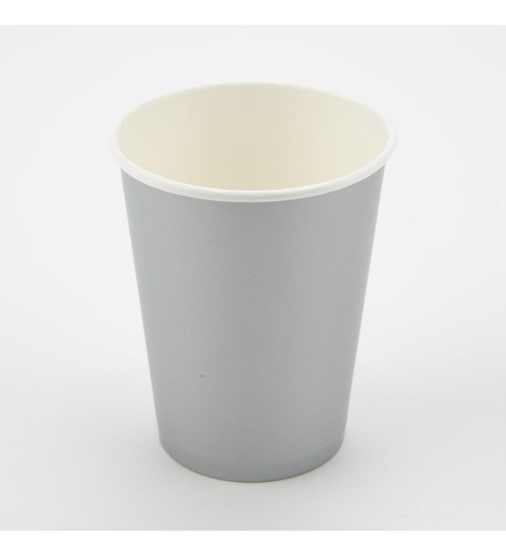 Paper Cups Silver Oaktree 9oz 8ct